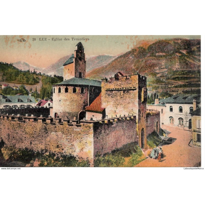 65 - Luz - Eglise des Templiers - Dos Divisé