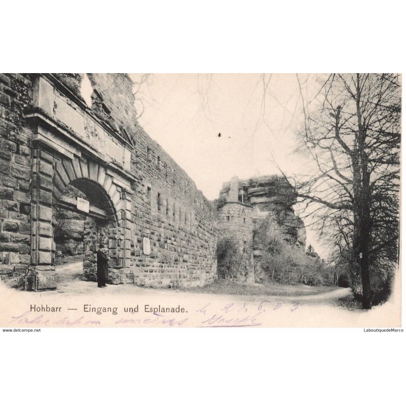 67 - Haut-Barr - Le Château - Dos non Divisé