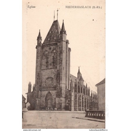 67 - Niederhaslach - Eglise - Dos Divisé