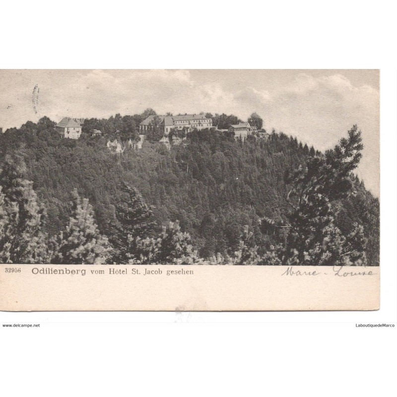67 - Odilienberg - Hôtel St-Jacob - Dos Divisé