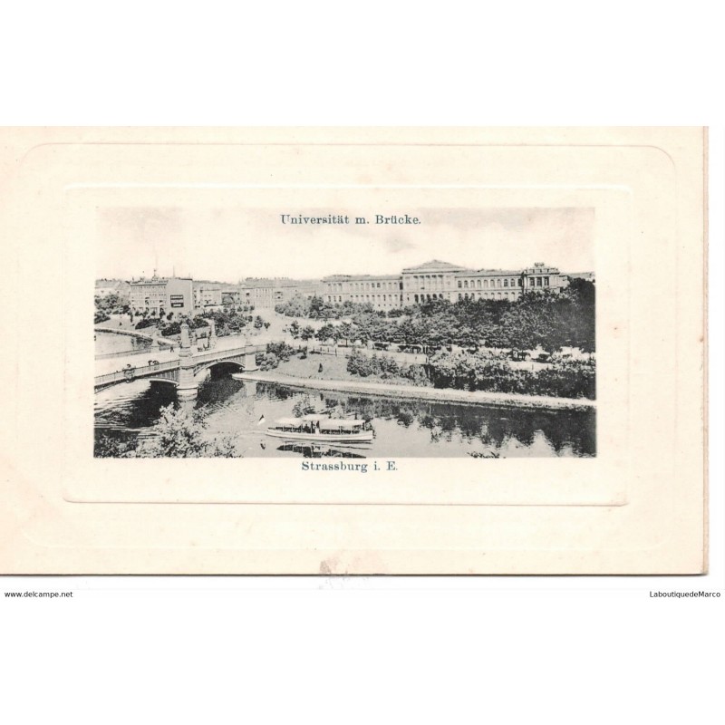 67 - Strasbourg - Université - Dos Divisé