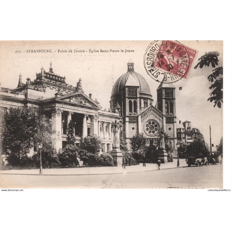 67 - Strasbourg - Palais de Justice - Dos Divisé