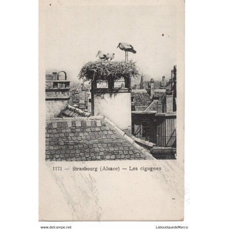 67 - Strasbourg - Les Cigognes - Dos Divisé