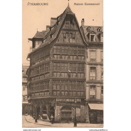67 - Strasbourg - Maison Kammerzell - Dos Divisé