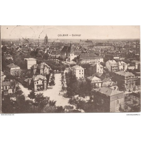 68 - Colmar - Vue d'ensemble - Dos Divisé