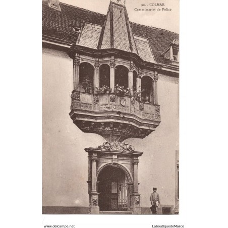 68 - Colmar - Commissariat de Police - Dos Divisé