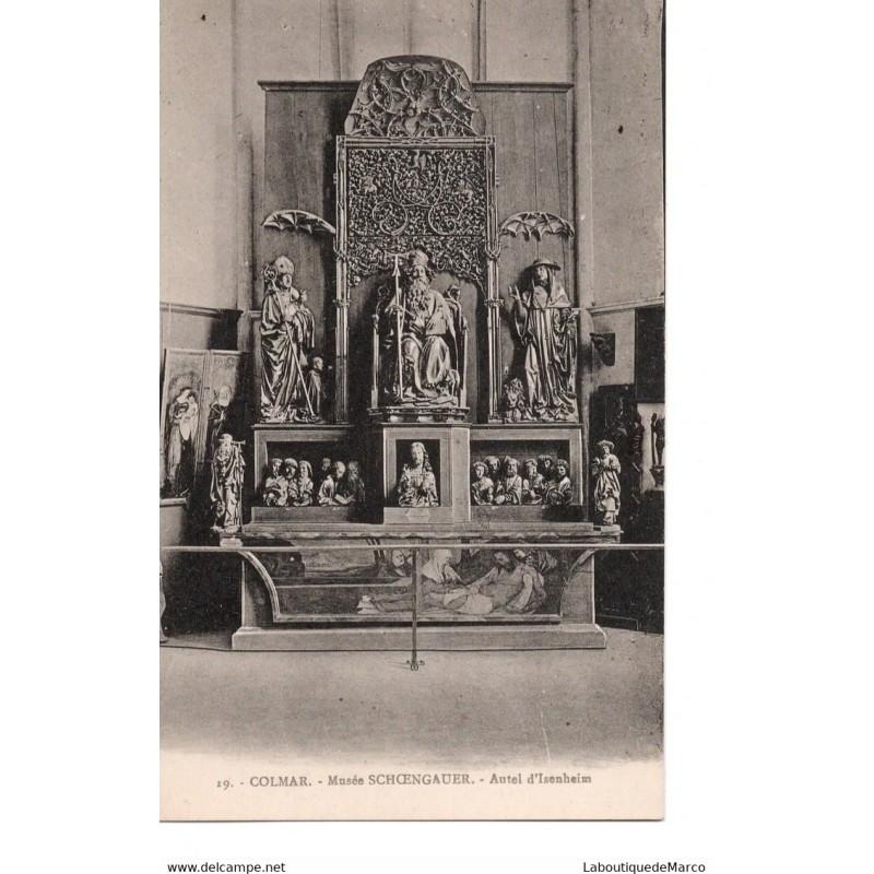 68 - Colmar - Musée Sch?ngauer - Dos Divisé