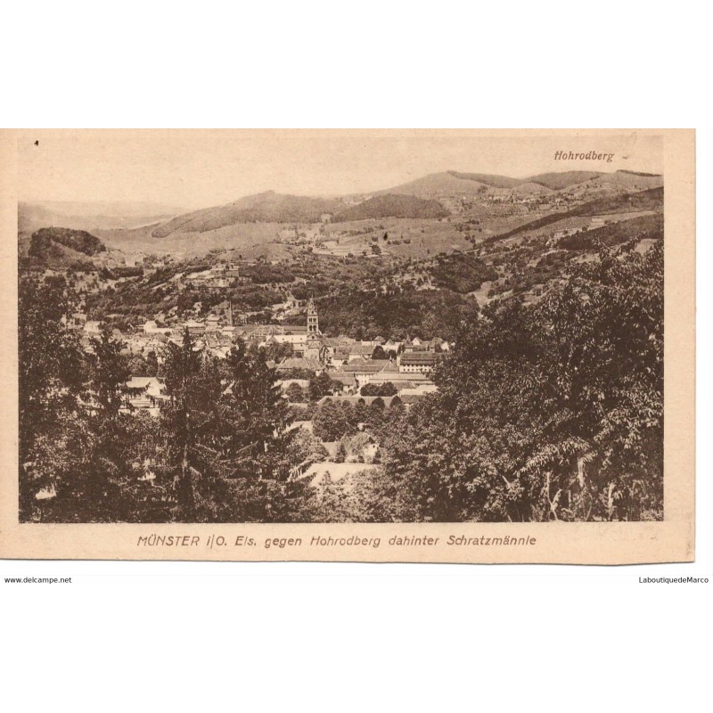 68 - Munster - Vue d'Ensemble - Dos Divisé