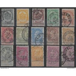 Belgique Yvert No 53/67...