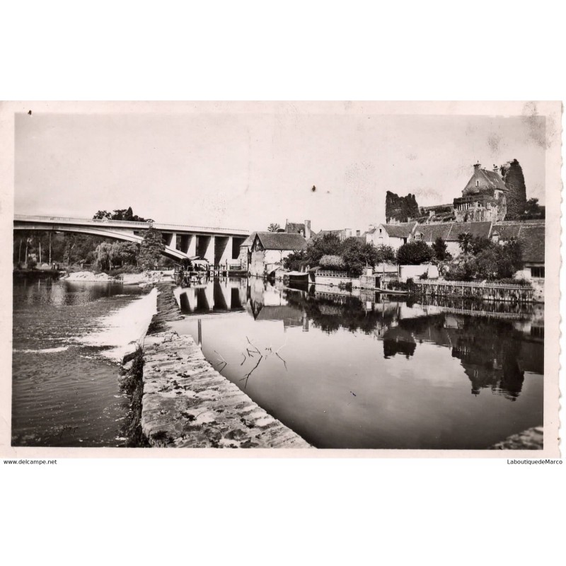 72 - Beaumont-sur-Sarthe - Le Pont sur la Sarthe - Dos Divisé
