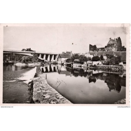 72 - Beaumont-sur-Sarthe - Le Pont sur la Sarthe - Dos Divisé