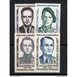 France No 1157 à 1160 -...