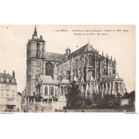 72 - Le Mans - La Cathédrale - Dos Divisé