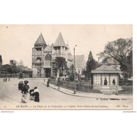 72 - Le Mans - La Place de la Préfecture - Dos Divisé