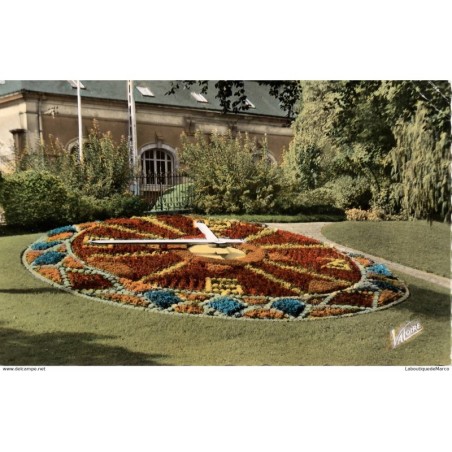 72 - Le Mans - L'horloge florale - Dos Divisé