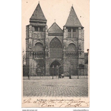 72 - Le Mans - Notre-Dame de la Couture - Dos Divisé