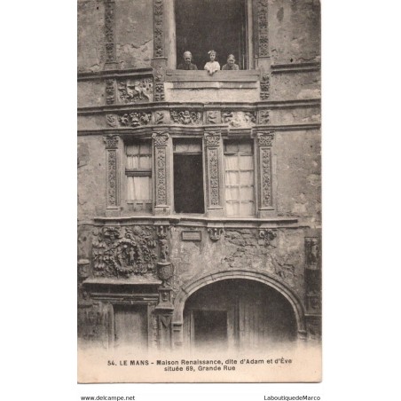 72 - Le Mans - Maison Renaissance - Dos Divisé