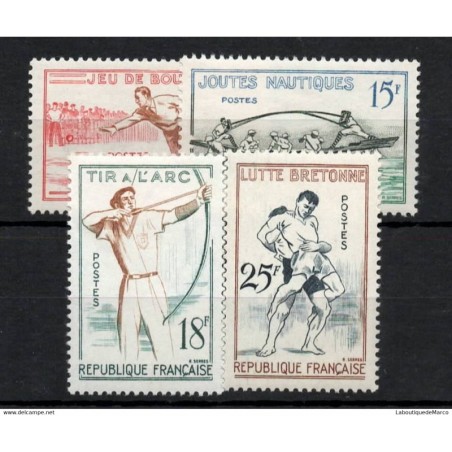 France No 1161 à 1164 - Neuf sans charnière