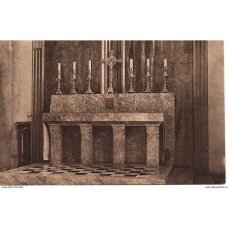 72 - Eglise abbatiale St-Pierre de Solesmes - Le Maitre Autel - Dos Divisé