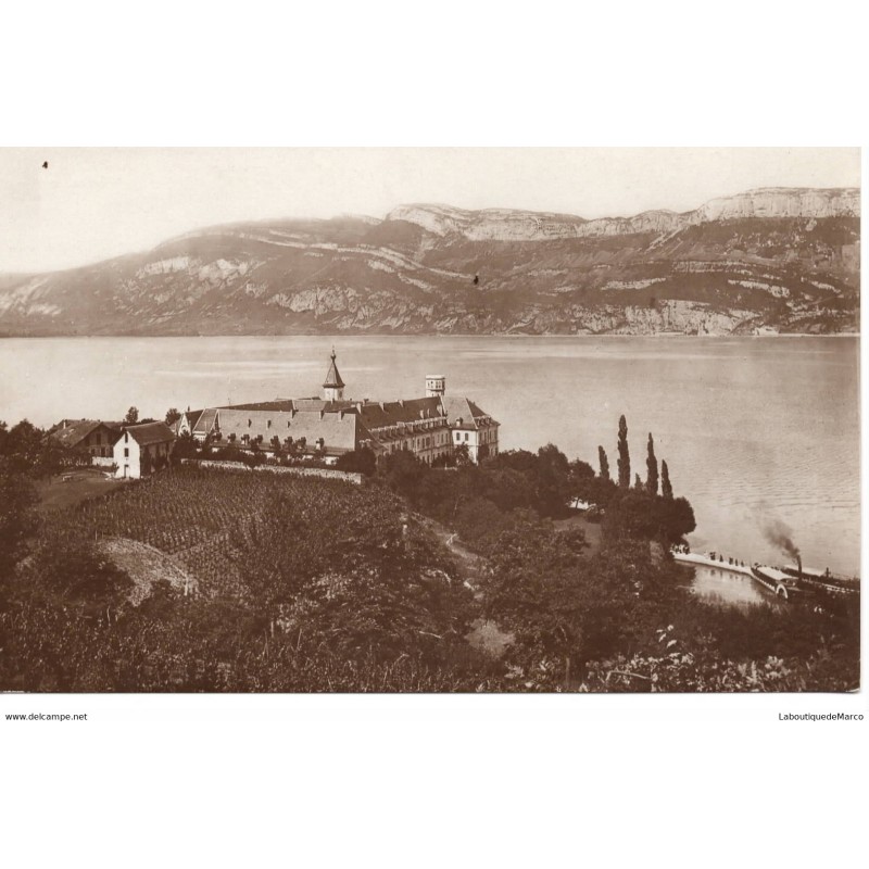 73 - Aix-les-Bains - Abbaye d'Hautecombe et la Chambotte - Dos Divisé