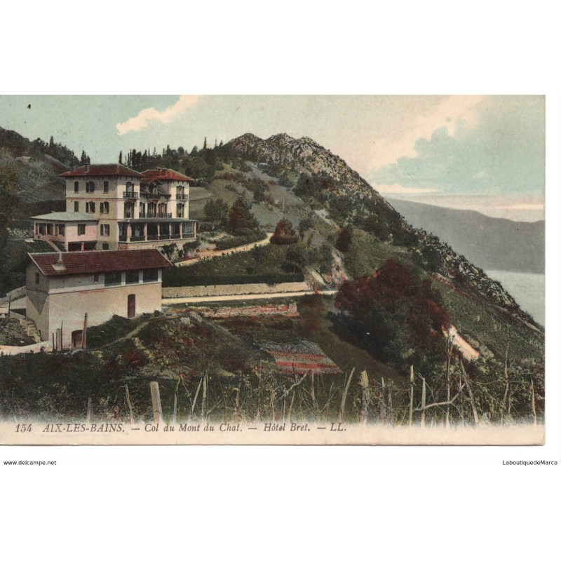 73 - Aix-les-Bains - Col du Mont du Chat - Hôtel Bret - Dos Divisé