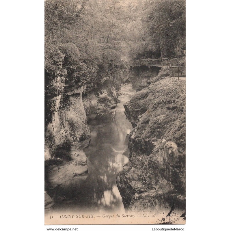73 - Grésy-sur-Aix - Gorges du Sierroz - Dos Divisé
