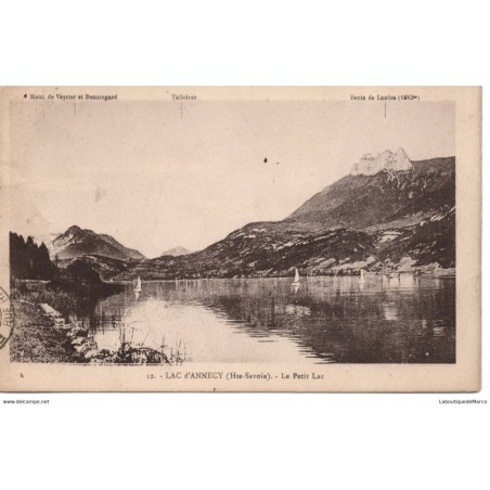 74 - Lac d'Annecy - Le Petit Lac - Dos Divisé