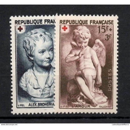 France No 876/877 - Neuf sans charnière