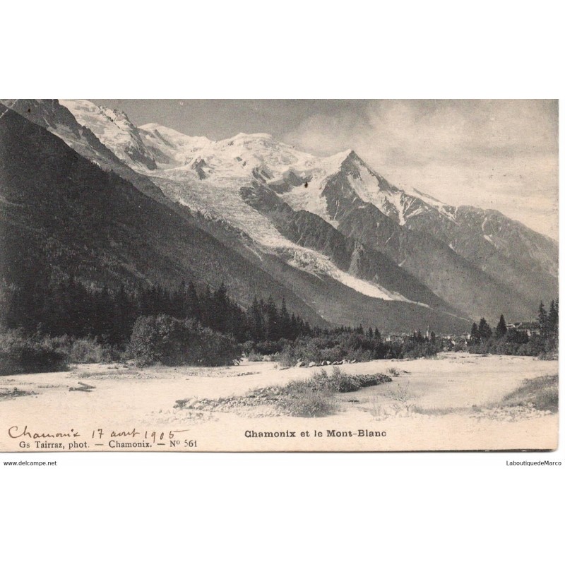 74 - Chamonix - Le Mont Blanc - Dos Divisé