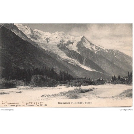 74 - Chamonix - Le Mont Blanc - Dos Divisé