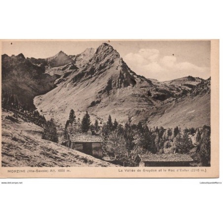 74 - Morzine - La Vallée de Graydon et le Roc d'Enfer - Dos Divisé