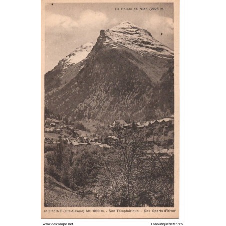 74 - Morzine - Son Téléphérique - Dos Divisé