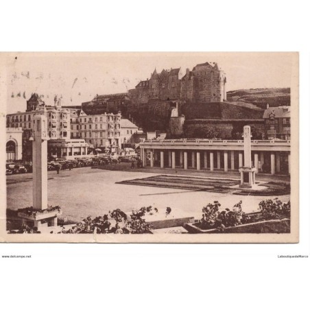 76 - Dieppe - Vue sur le Vieux Château - Dos Divisé