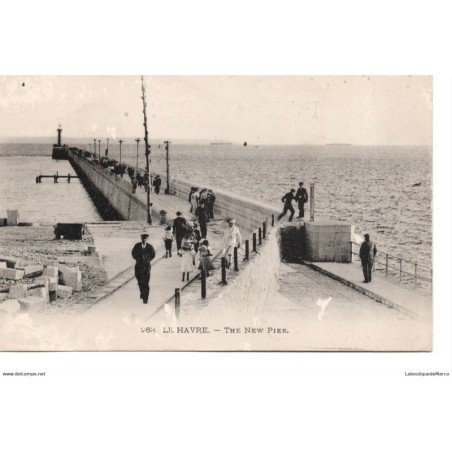 76 - Le Havre - La nouvelle jetée - Dos Divisé