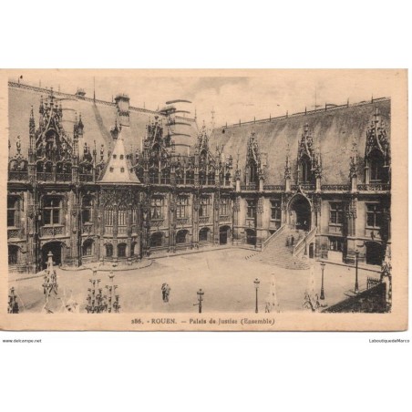 76 - Rouen - Palais de Justice - Dos Divisé