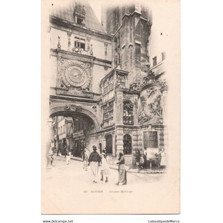 76 - Rouen - La Grosse Horloge - Dos non Divisé