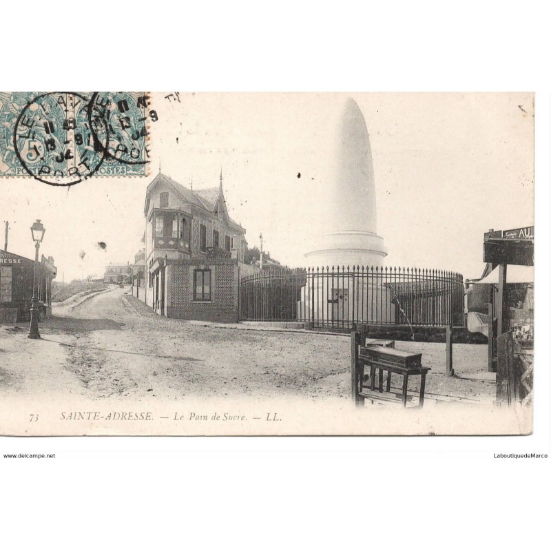 76 - Sainte-Adresse - Le Pain de Sucre - Dos Divisé
