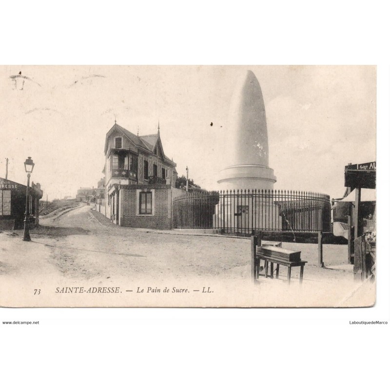 76 - Sainte-Adresse - Le Pain de Sucre - Dos Divisé