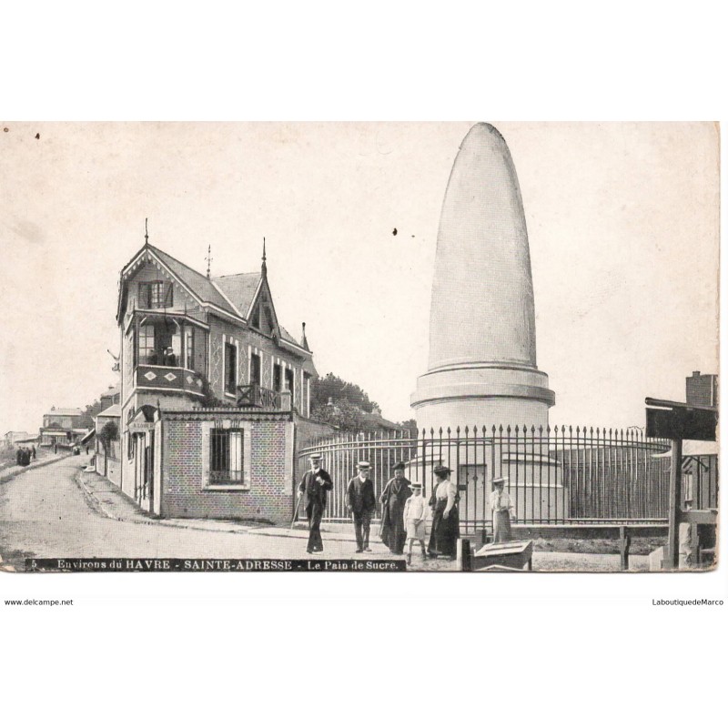76 - Sainte-Adresse - Le Pain de Sucre - Dos Divisé