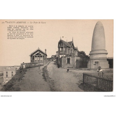 76 - Sainte-Adresse - Le Pain de Sucre - Dos Divisé