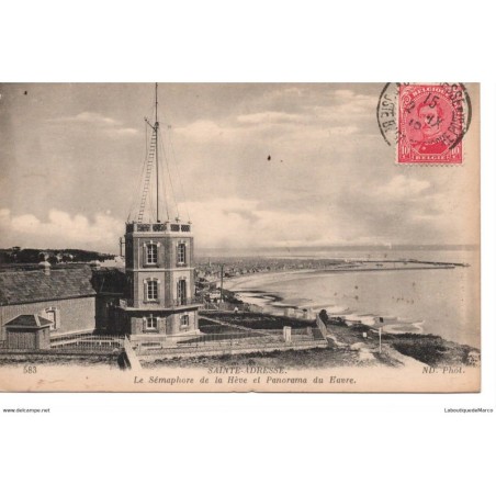 76 - Sainte-Adresse - Le Sémaphore de la Hève - Dos Divisé