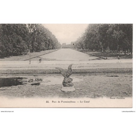 77 - Fontainebleau - Le Parc - Le Canal - Dos Divisé