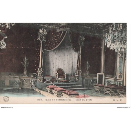 77 - Fontainebleau - Le Palais - Salle du Trône - Dos Divisé