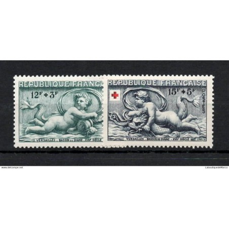 France No 937/938 - Neuf avec charnière
