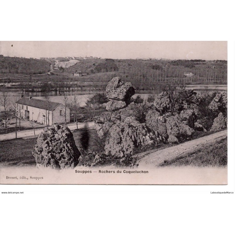 77 - Souppes - Rochers du Coqueluchon - Dos Divisé
