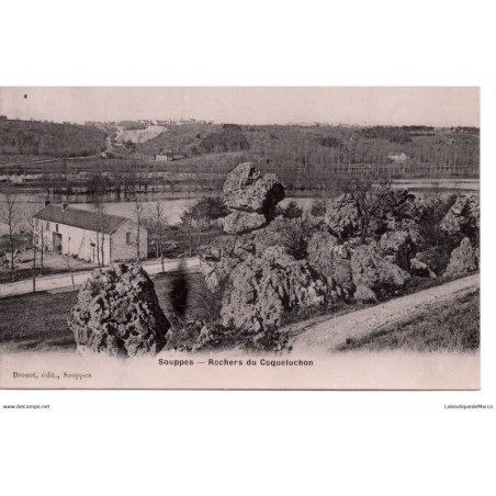 77 - Souppes - Rochers du Coqueluchon - Dos Divisé
