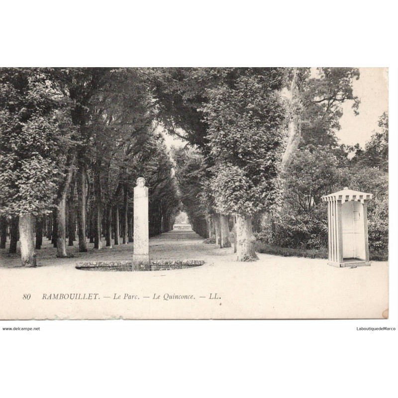 78 - Rambouillet - Le Parc - Le Quinconce - Dos Divisé