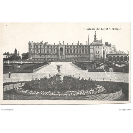 78 - Saint-Germain - Le Château - Dos Divisé