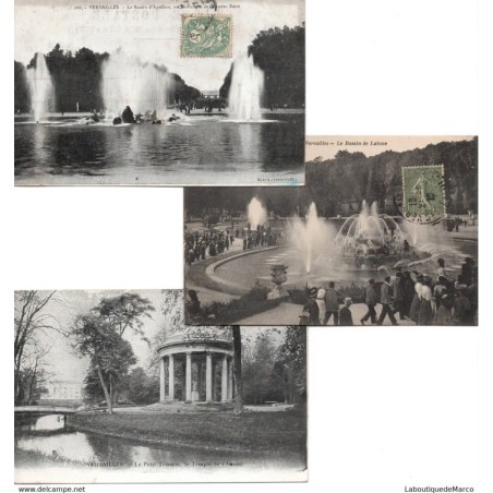 VERSAILLES -Cartes postales anciennes 1920 - Vintage