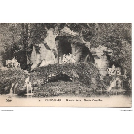 78 - Versailles - Grotte d'Apollon - Dos Divisé